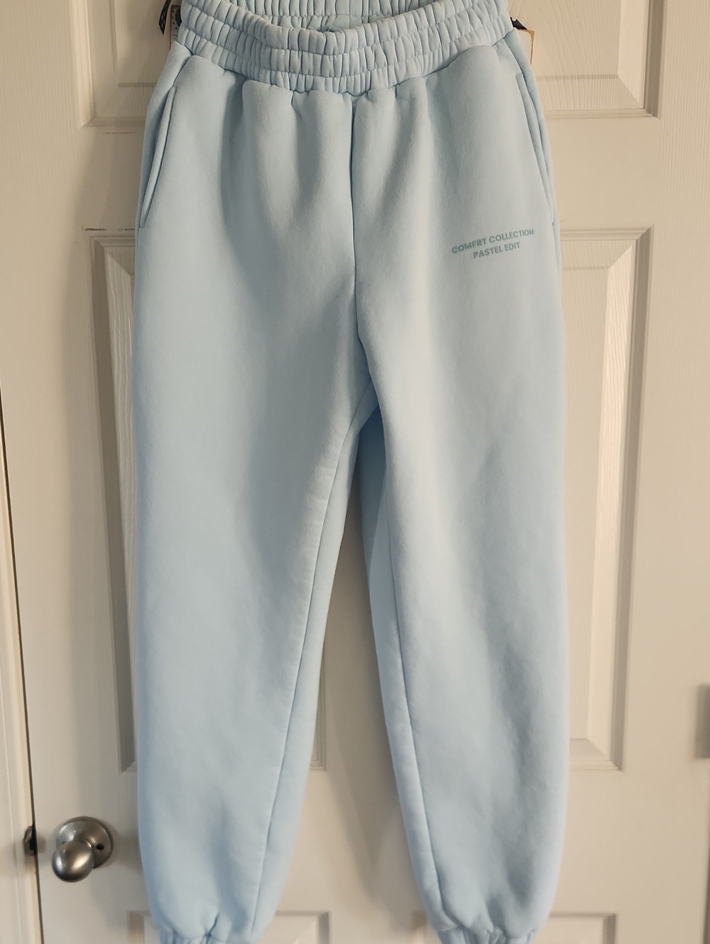 Comfrt Pastel Edition Baby Blue Jogger Pants